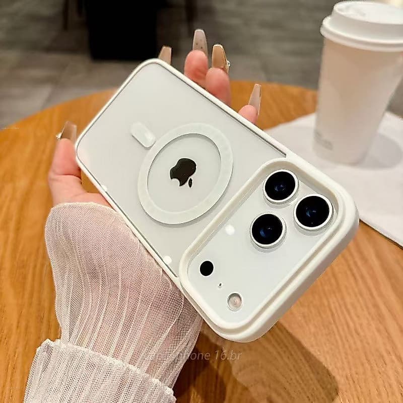 A Nova Capa Protetora Magnética Transparente É Adequada Para Telefones iPhone 17 , Air , 16 , 15 , 14 , 13 , 12 E 11 Pro