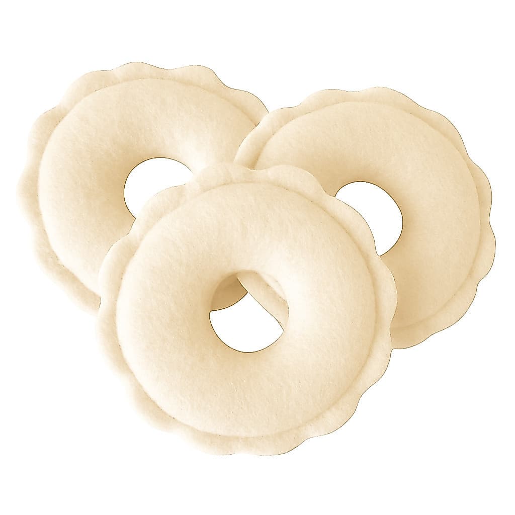 Kit Rosquinhas para Amamentação Antialérgica - Tecido Soft Anatômico