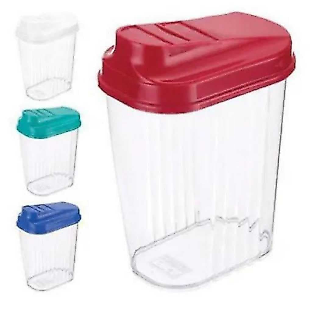 Farinheira/açucareiro Cristal Acrílico Cores Sortidas 460ml Ercaplast