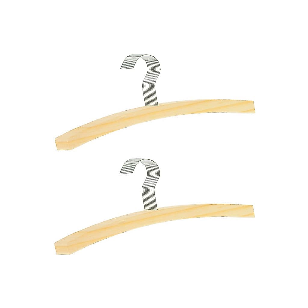 OFERTA 8.8 KIT 48 Cabides INFANTIL de Madeira modelo Senhora Infantil 27cm Bordar, Encapar