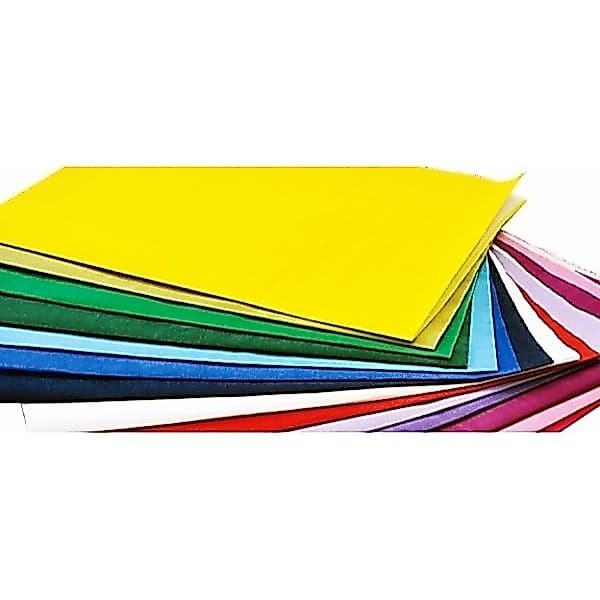 10x Papel Camurça colorida 40x60cm Escolha Cor na variação Papel Aveludado