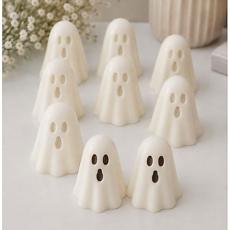 Lembrancinha kit vela aromática fantasminha👻