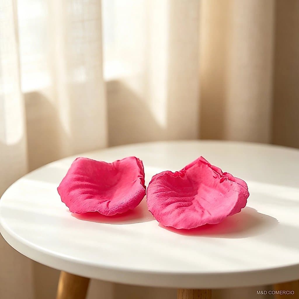 500/1000/2000 Pcs Pétalas Rosa Choque Sacos Pequenos Perfeitos Para Decoracao Criativa E Momentos Especiais
