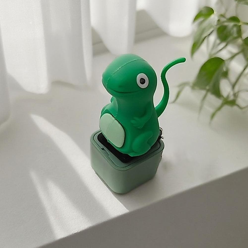 Squeeze Sound Fidget Keychain , Brinquedos Animais Bonitos Do Alívio Estresse Com Luzes Led , Ansiedade Portátil B5r7