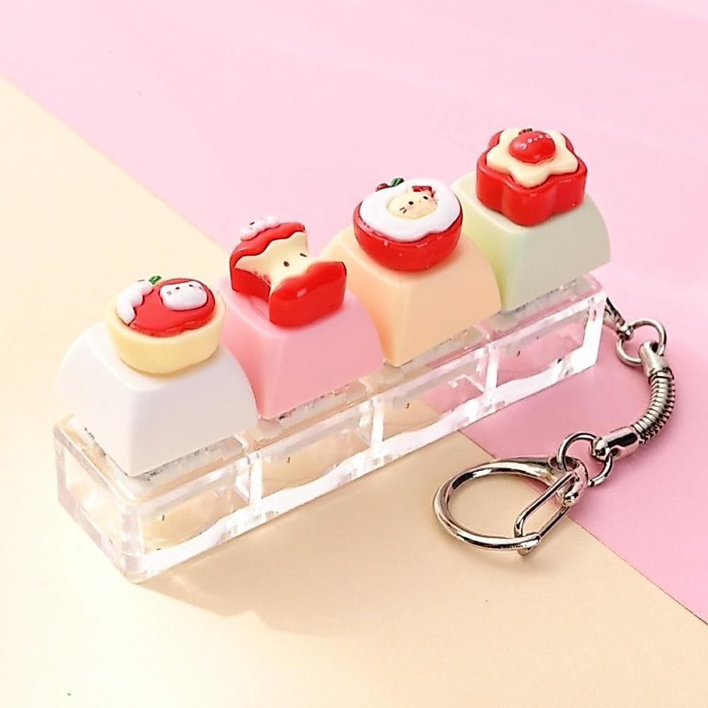 Chaveiro LICAUV Keycap Fidget , Mecânico De Brinquedo Clicker De Teclado De Urso , Botão De Dedo