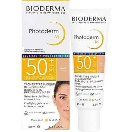 PROTETOR SOLAR FACIAL BIODERMA PHOTODERM M FPS50+ TOM CLAIRE 40ML