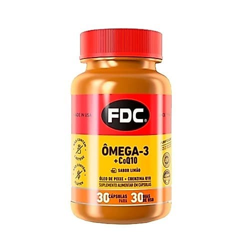 Suplemento Alimentar Omega 3 Coq10 Fdc Com 30 Capsulas