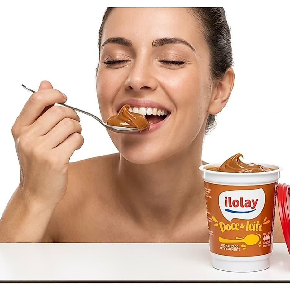 Doce De Leite Cremoso Pastoso Ilolay Argentino 400g - 2 Unidades