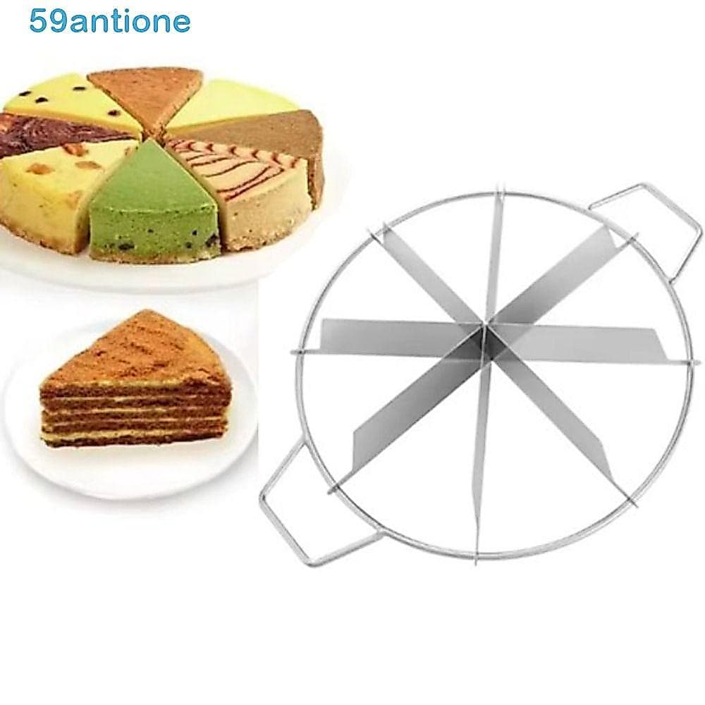 Cortador De Pizza , Aço Inoxidável Com Alça Divisor De Panqueca , Divisão Durável Igualmente Bolo À Prova De Ferrugem