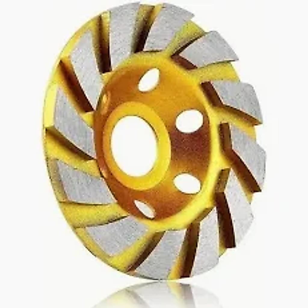 Disco de Desbaste Diamantado Dourado 100mm para Esmerilhadeira Angular