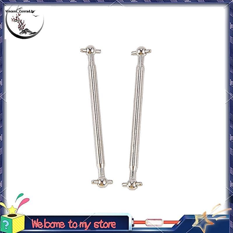 2 Pçs Metal Traseiro Dogbone Eixo De Transmissão QWJ03 Para Xinlehong Q901 Q902 Q903 9130 9136 9137 1/16 RC Peças Reposi