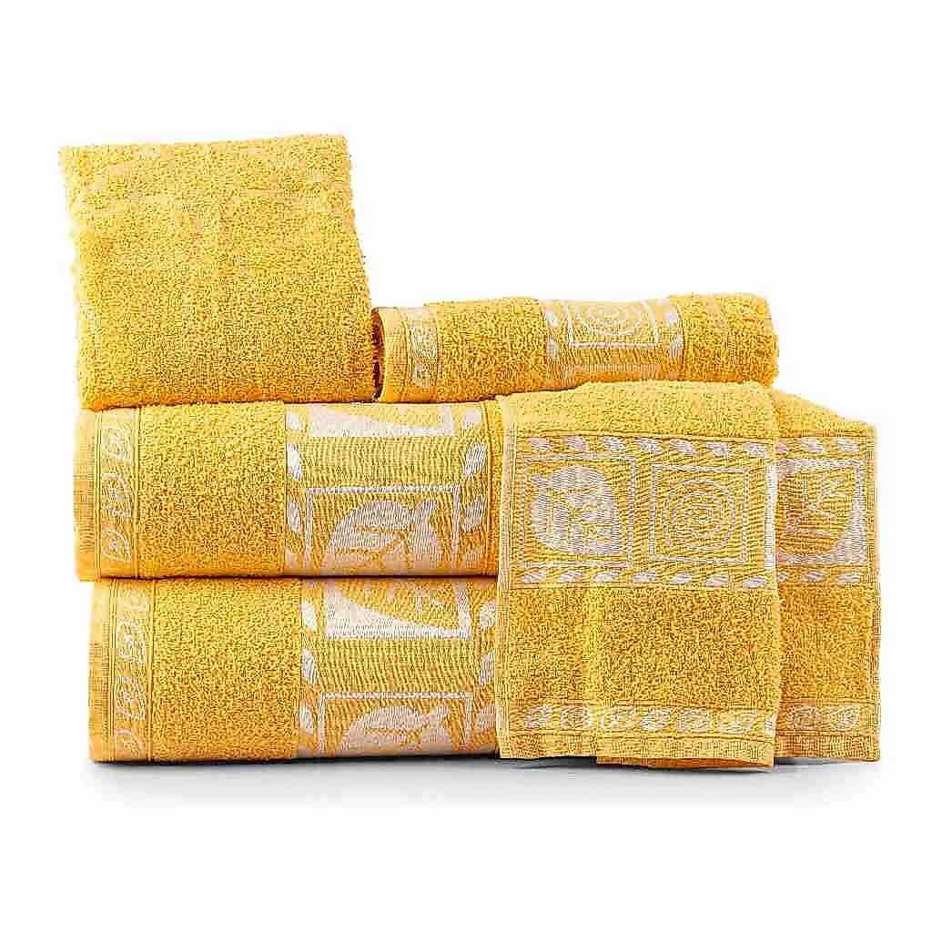 Kit de Jogo de Toalha de Banho 5 Peças Super Macia 100% Algodão