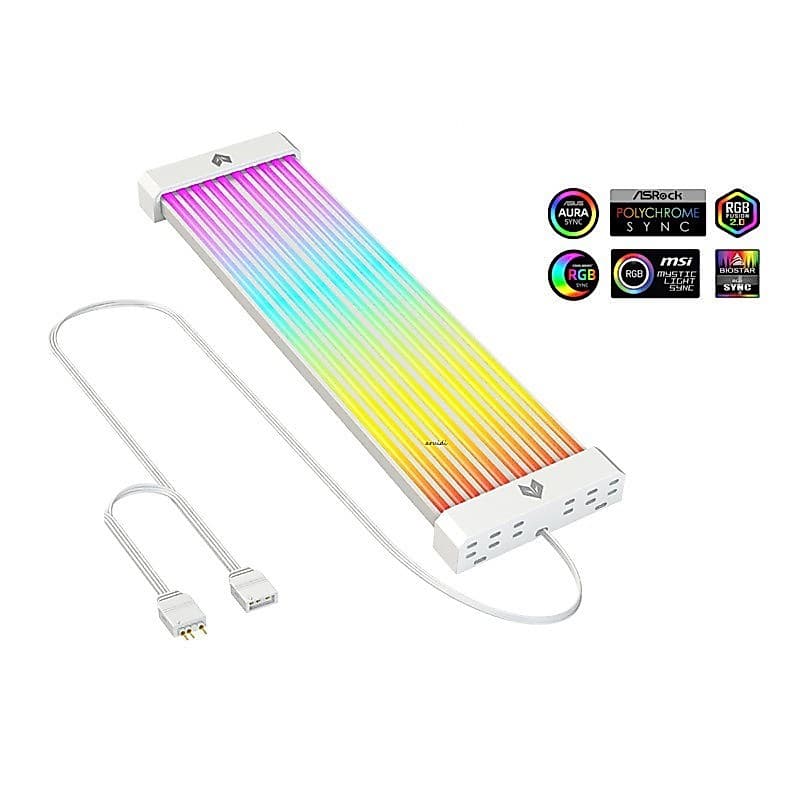 Cabo De Sincronização 5V 3Pin ARGB PC-Extensão PSU De 8 Pinos 24 Para Tiras De Luz LED