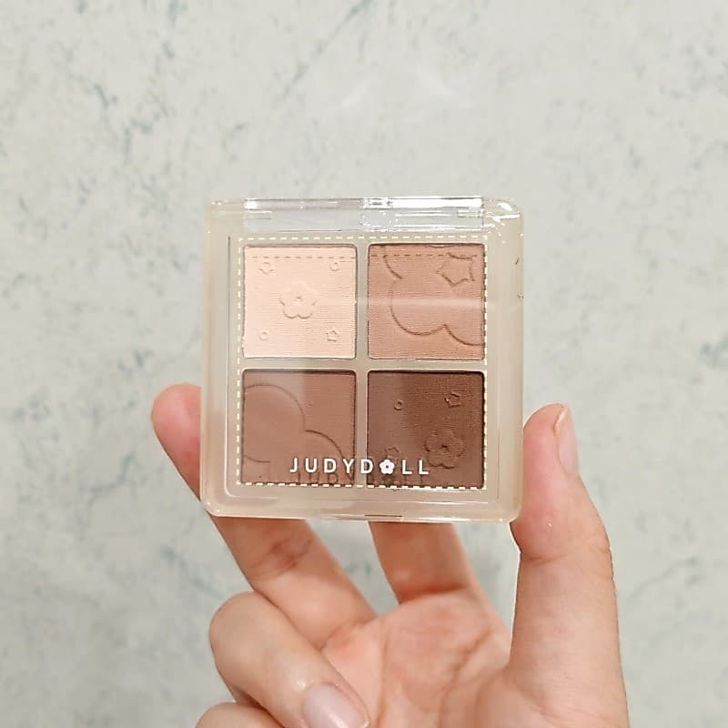 Barato Fácil de usar!Laranja florescendo suave paleta de sombras de quatro cores fosco perolado destacando brilho tudo-i