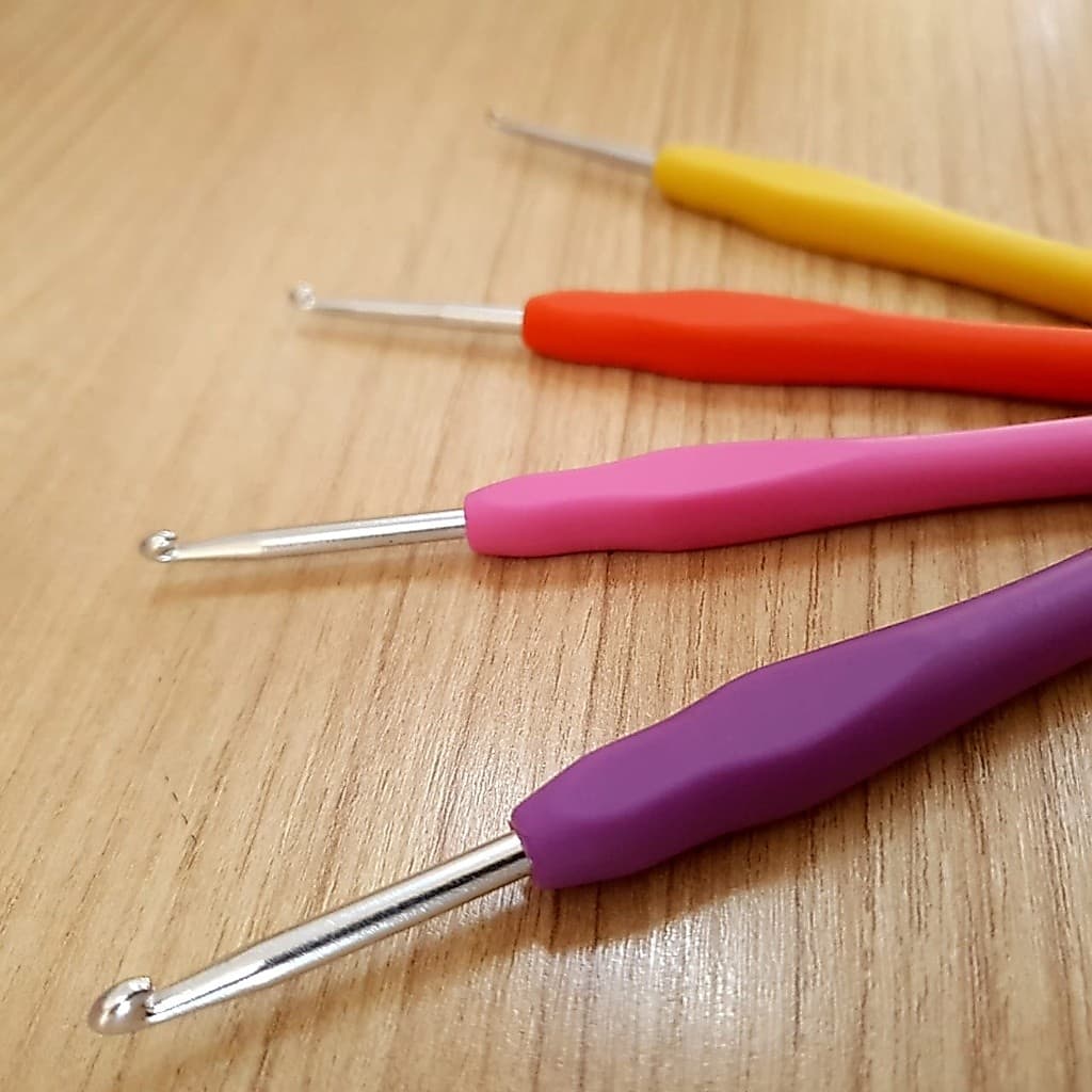 Agulha de Croche Soft da Circulo Original Emborrachada