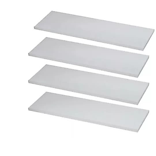 KIT com 4 Prateleiras 30cm MDF 100%  para Decorar Sala Quarto Banheiro cozinha acabamento impecável