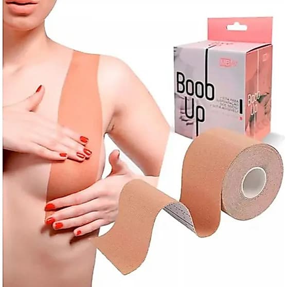 Sutiã Adesivo Levanta Peito Seio Fita Boob Up Invisível Pele