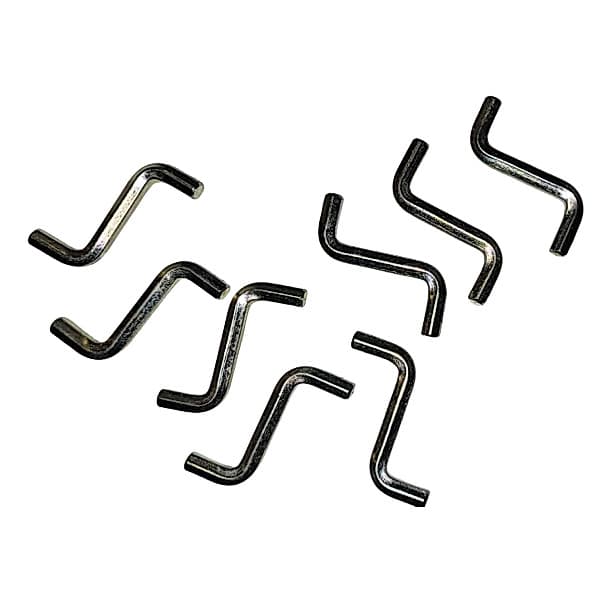 Chave Allen Tipo Z 4mm (sextavado Interno 4mm) - Pcte C/ 10