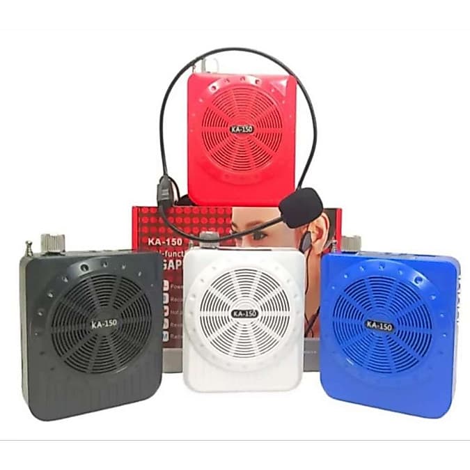 Megafone Amplificador De Voz Microfone Professor Radio Usb