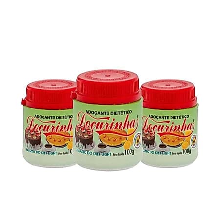 Adoçante Dietético Doçurinha 100g Kit 3 Unidades