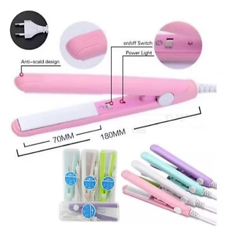 mini prancha de cabelo - 220v