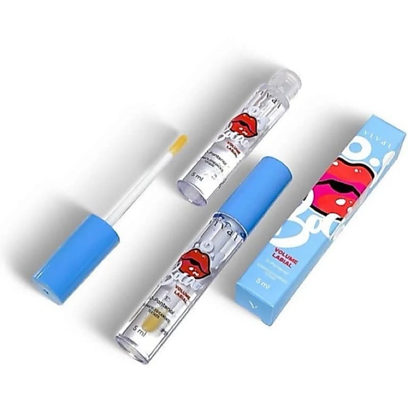 Gloss Volume Labial SOS Bocão Incolor com D-Pantenol Vivai