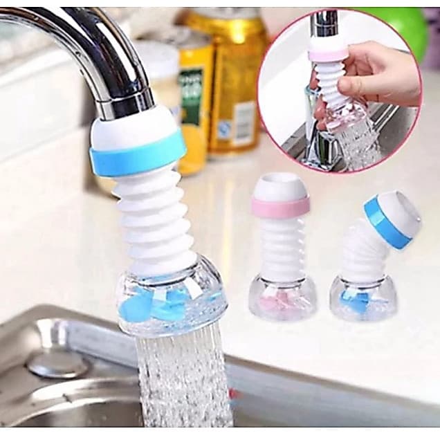 kit 3 Chuveirinho Torneira 360 Universal Quintal lavatório Extensor Giratória Filtro Arejador Bico