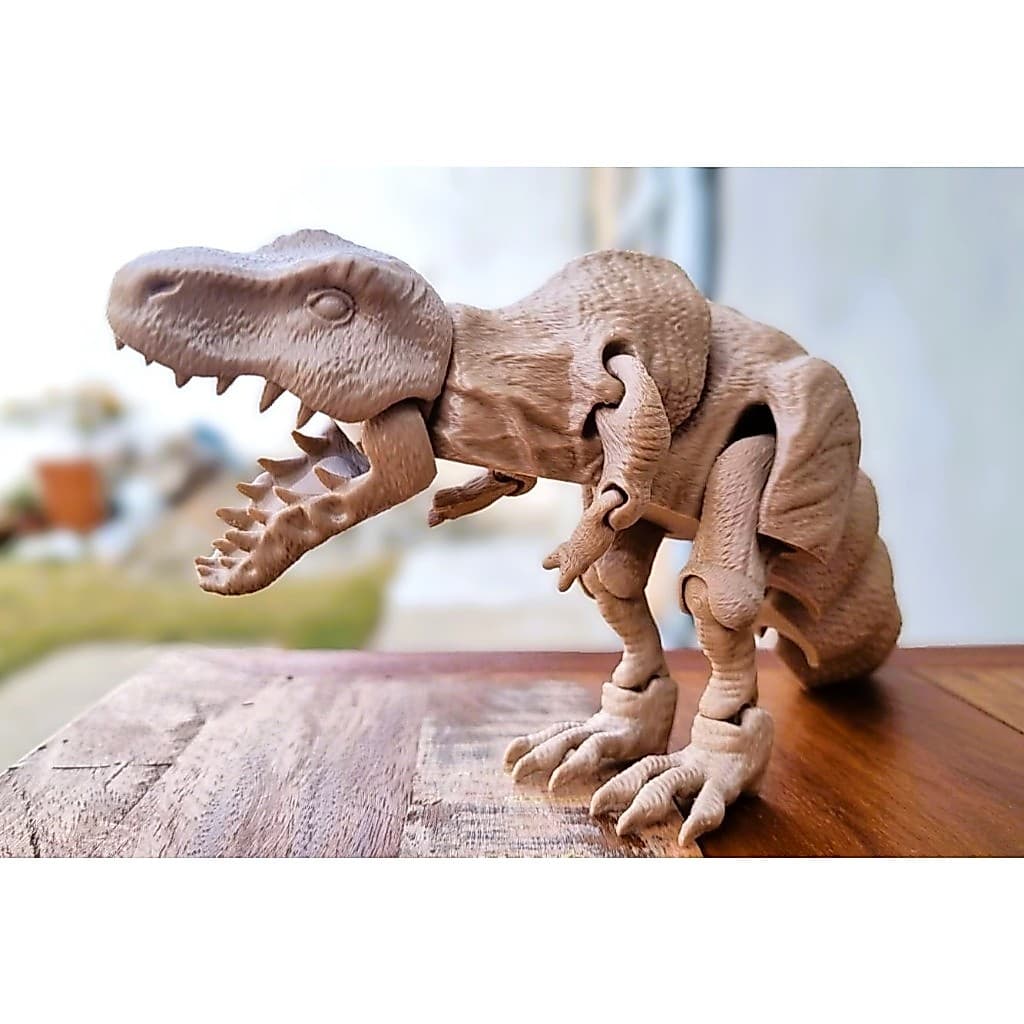 Brinquedo Dinossauro T-rex Articulado Dino Tiranossauro 3D