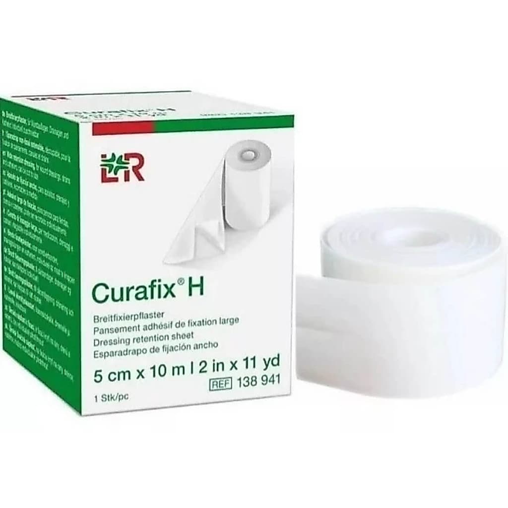 Fita Adesiva Elástica Curativo Cirúrgico Curafix H