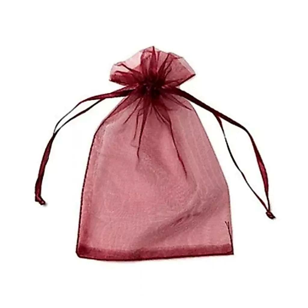Saquinho de Organza vinho - Pct c/ 100