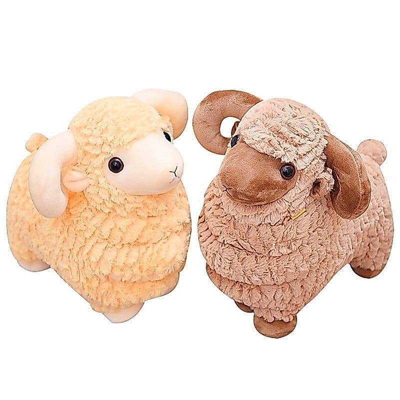 Super macio toque lama ovelha boneca pequena ovelha cabra pequena Alpaca brinquedo de pelúcia Ragdoll boneca travesseiro