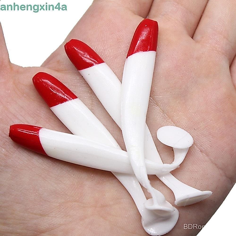 ANHENGXIN Isca De Pesca 5.5/6.3/7/9/12cm Wobblers Macios 10 Pcs Silicone Jigging Swimbait Peixe Macia