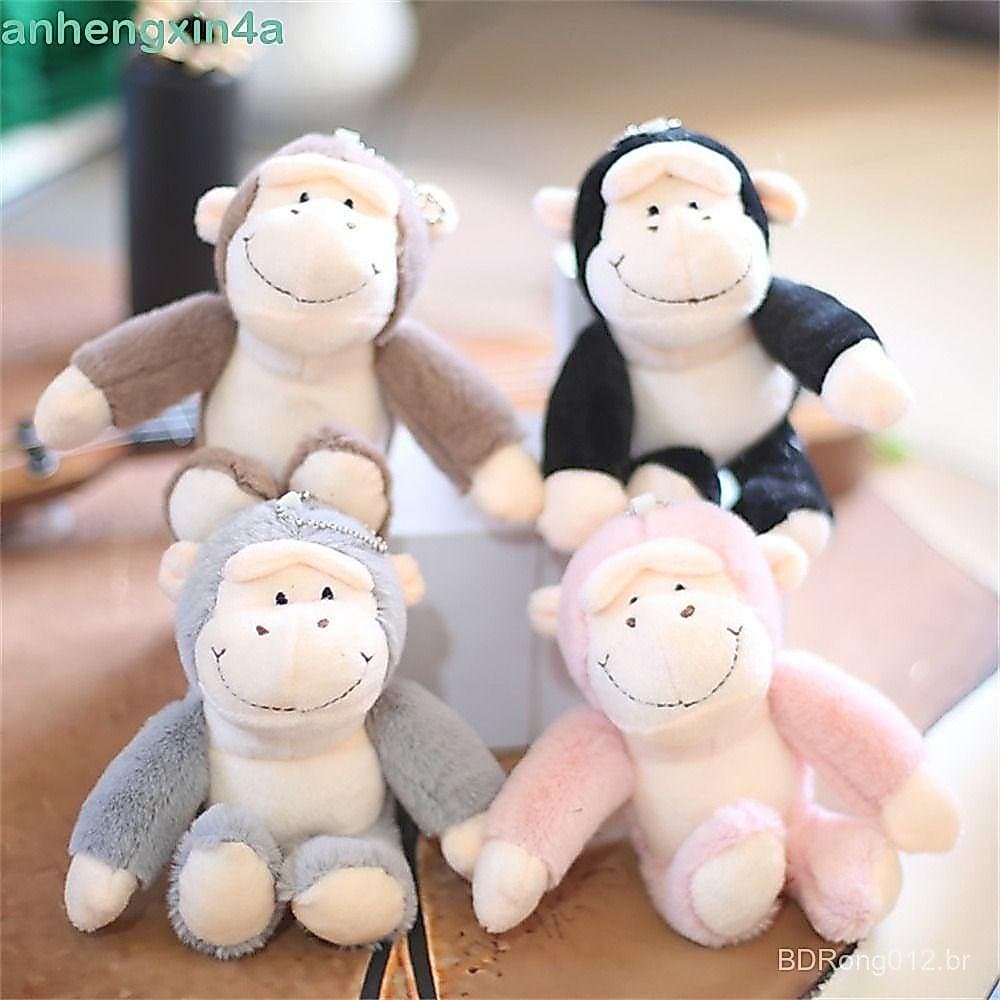 Chaveiro Orangotango ANHENGXIN , De Macaco De Boneca De Pelúcia De Pele Macia , Brinquedo Gorilla Kawaii