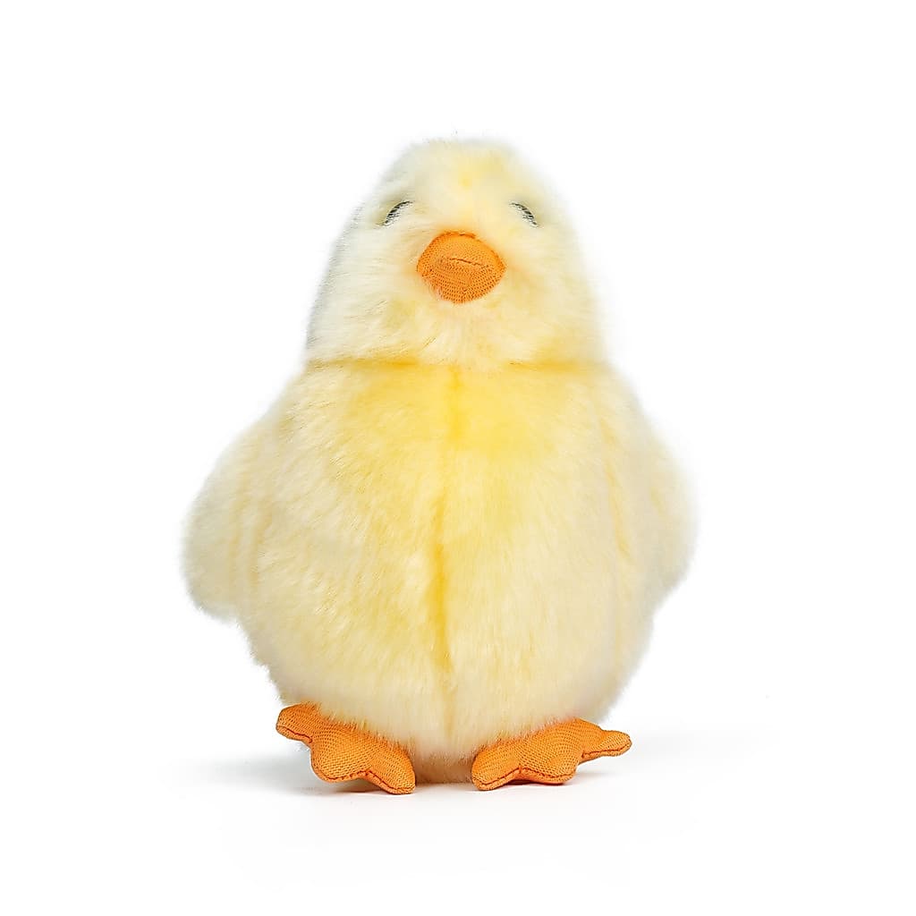Boneca De Pelúcia Fofa E Realista , Brinquedo Ultramacio , Figura De Pássaro Amarelo , Decoração De Quarto Presente De A