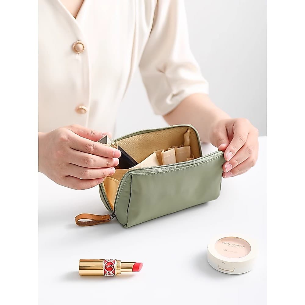 Japão importado saco de cosméticos de viagem feminino portátil tamanho pequeno saco de higiene pessoal de viagem saco de