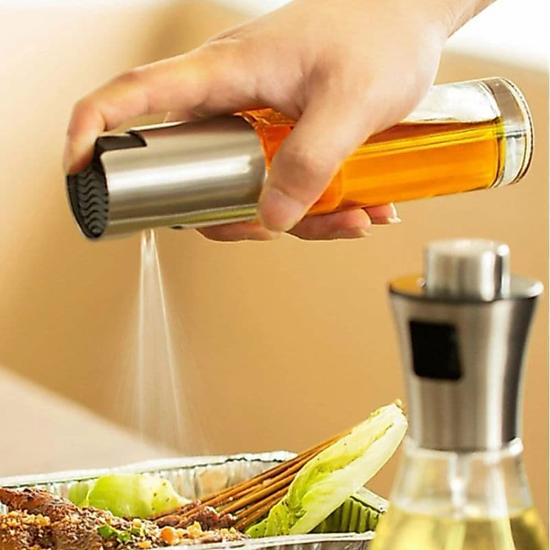 Pulverizador Azeite Vinagre Spray 100ml Borrifador Galheteiros Premium Culinário