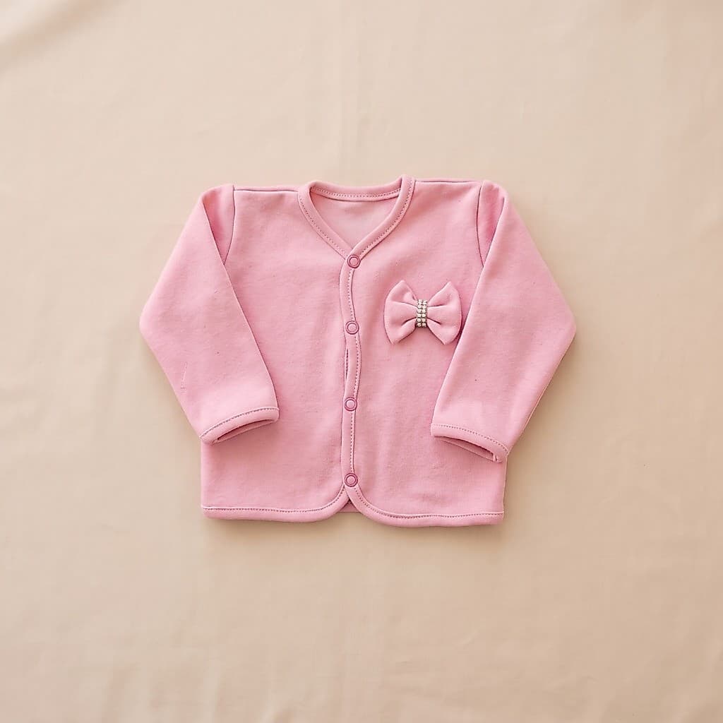 Casaco para Bebe Menina 100% Algodão Ideal para Meia Estação do P ao GG Roupas de Bebê Casaquinho