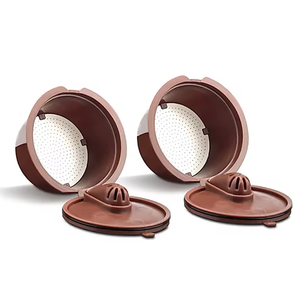 2 Capsula Reutilizavel Cafeteira Dolce Gusto Versão Crema