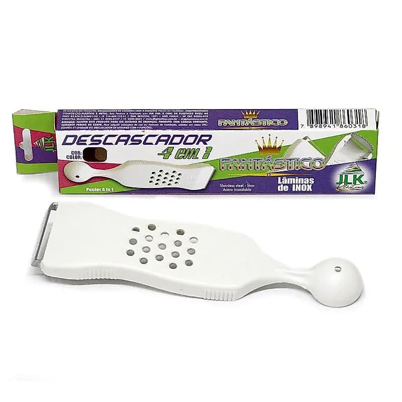 Descascador E Boleador De Legumes 4x1 Branco JLK