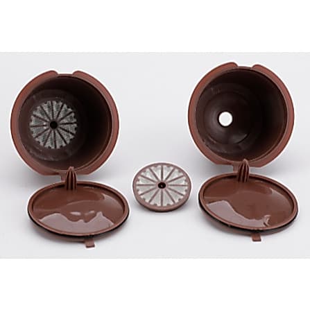 Reutilizável Para Dolce Gusto Nescafe Copo De Cápsula De Café Filtro Preto