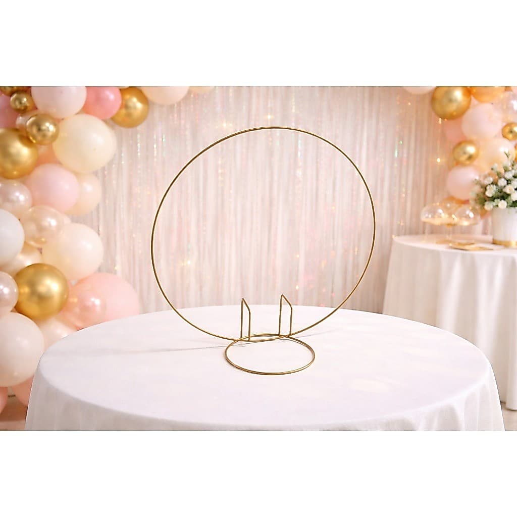 Arco de mesa 50cm de diâmetro para festas