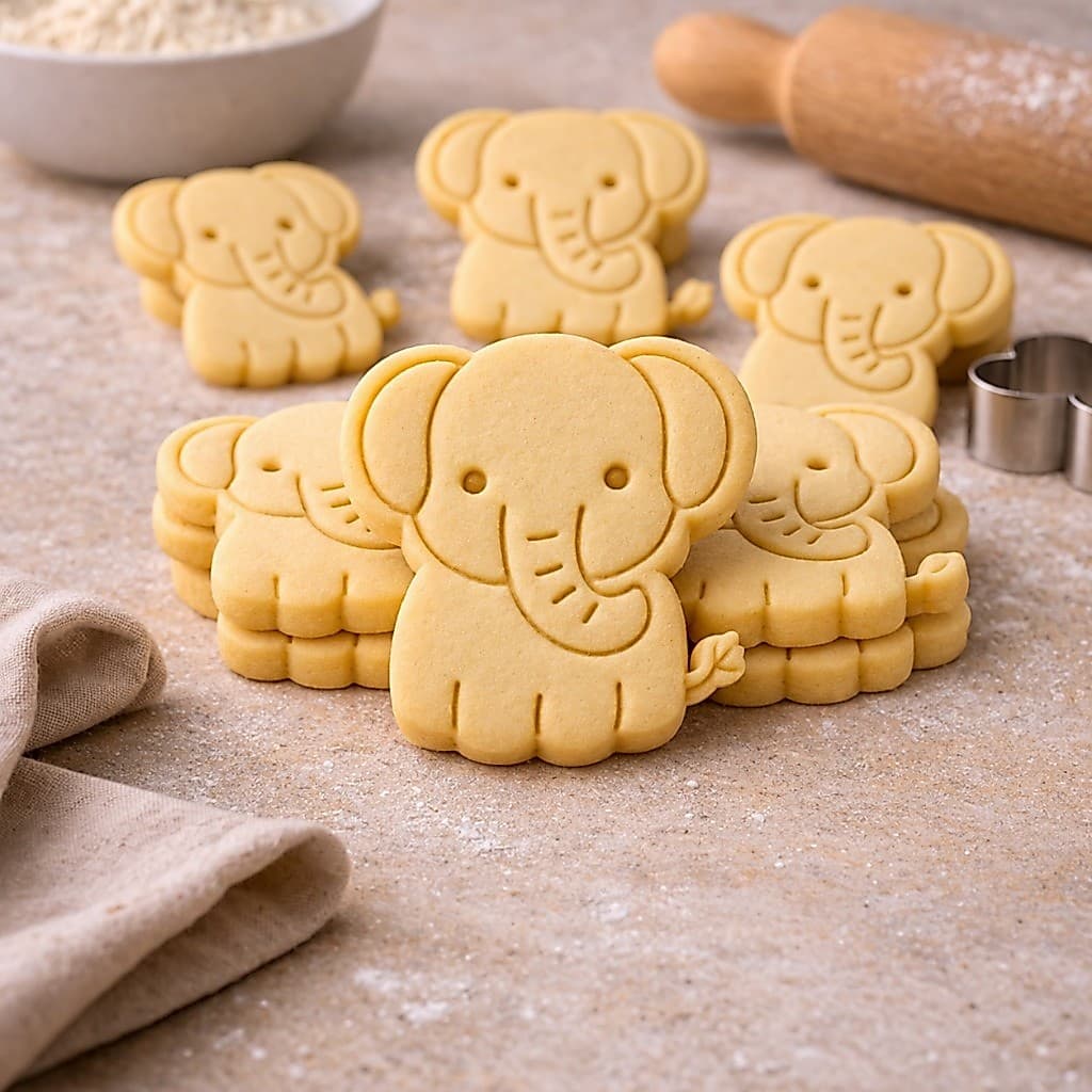 Cortador + Carimbo Animais Biscoito Pasta Americana Confeitaria Artesanato Biscuit Vários Animais