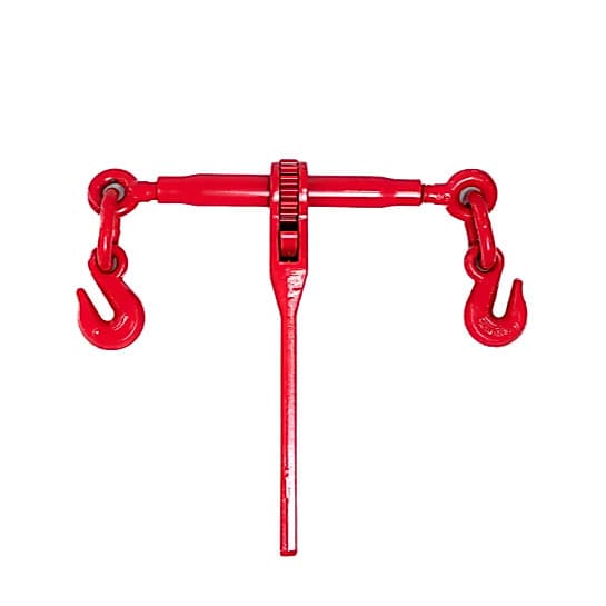 Tensionador de Corrente Tipo Catraca 1/4" - 5/16" Aço Galvanizado 1 Tonelada / 1.000kg Reforçado