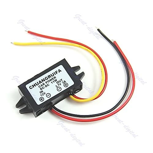 Inv 12V A 3.7V 3A 11W Para Conversor Módulo Fonte Alimentação Do Carro