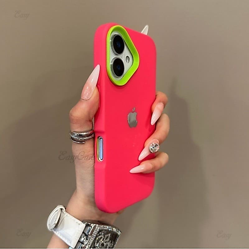 Adequado para iPhone  17 16 15 14 13 12 11 Pro MAX Plus X/XS Capa macia três em um Anti-queda l