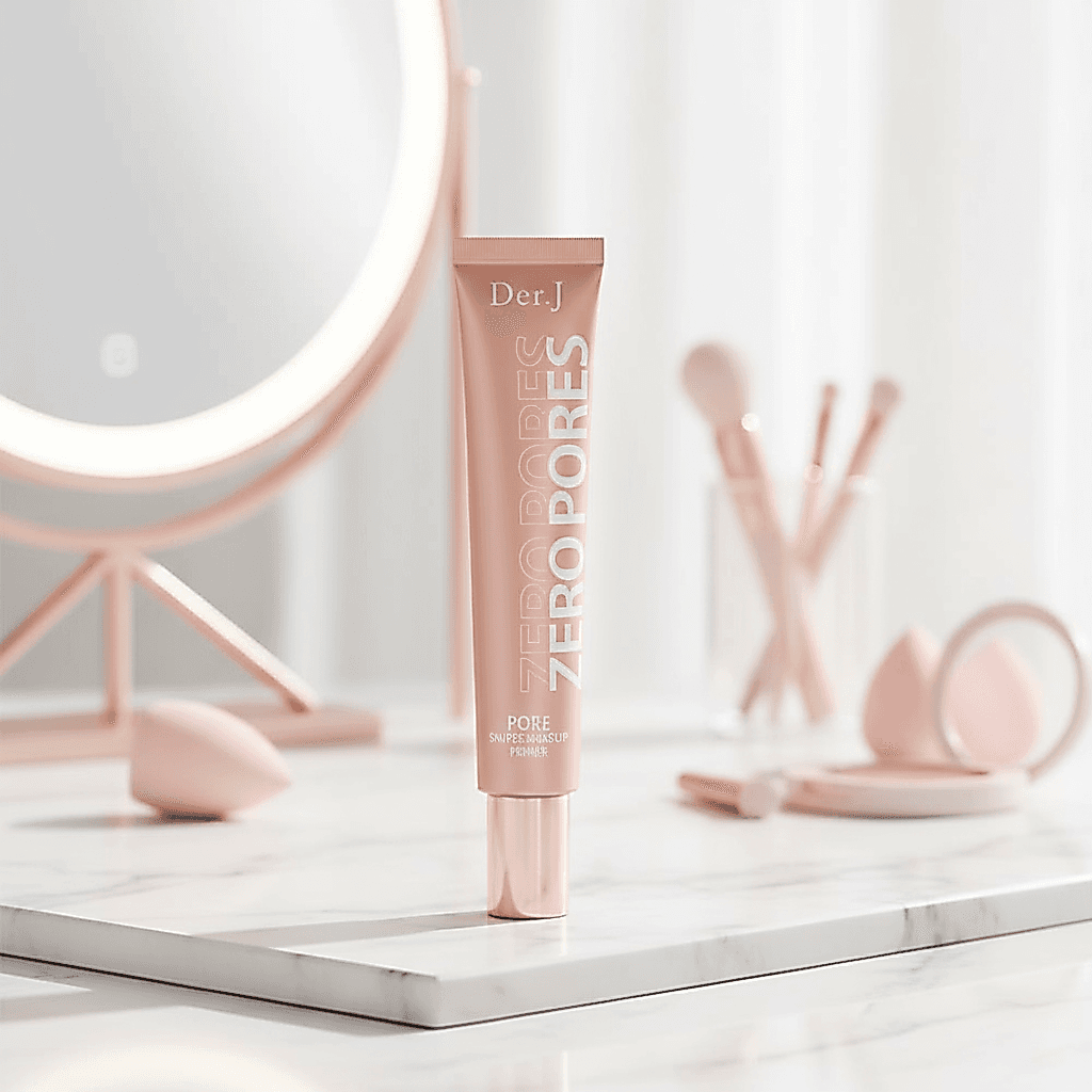 O Primer de Maquiagem Blurring Der.J, Creme de Isolamento, Base Líquida, Corretivo Hidratante Natural BB Cream 30ml