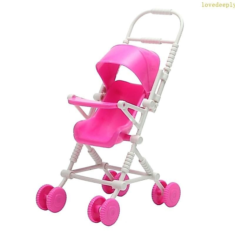 Móveis Para Bonecas Da Bebês Carrinhos Bebê Suppllies Pretend for Play Suppl