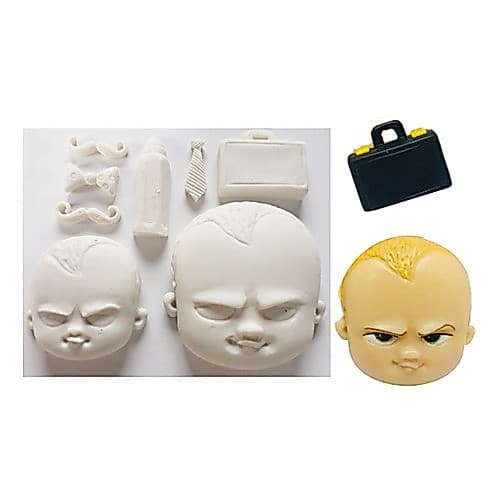 Molde De Silicone Poderoso Chefinho Para Confeitaria