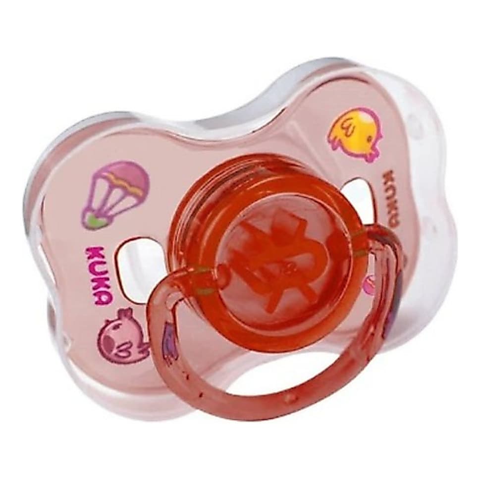 Chupeta Kuka Confort Baby Ortodôntica Fase 2 (+6 Meses) com Capuz