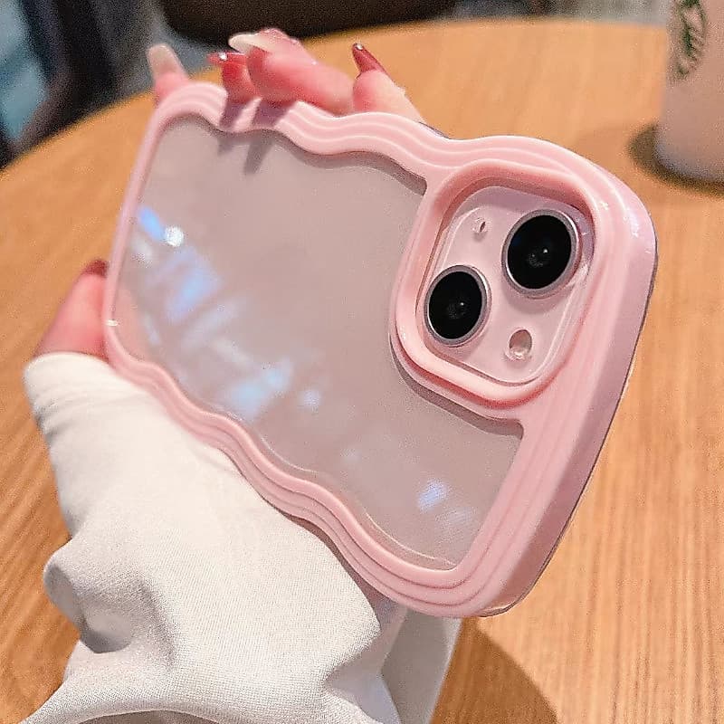 Capa Rígida Anti-Queda E Resistente A Choques Sem Amarelecimento De Telefone Para iPhone 16E 11 12 13 14 15 16 PRO MAX P